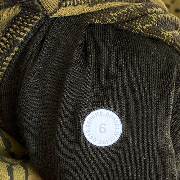 Lululemon Jacquard Mossy Dark Olive print Wunder Under high rise tight legging - Picture 5 of 9